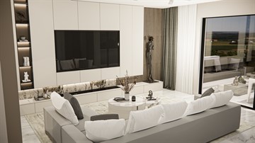 Seaview 3 Bedroom Villas For Sale In Geroskipou - Agia Marinouda, Pafos