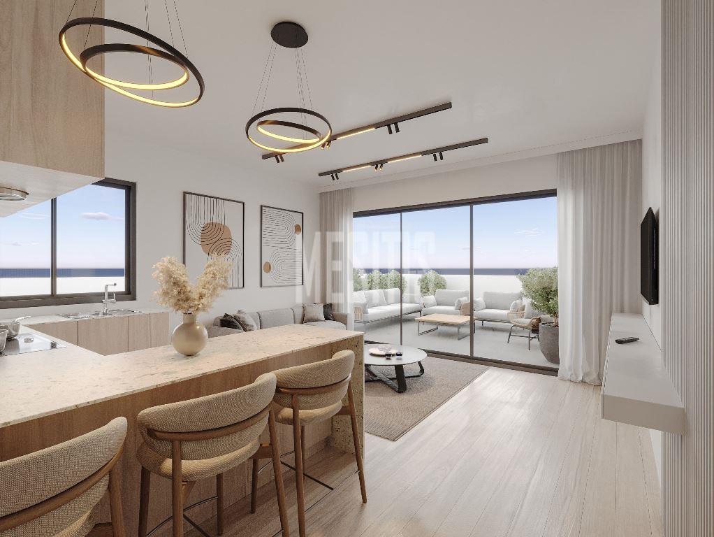 Seaview Ground Floor 1 Bedroom Apartment With Yard For Sale In Kissonerga, Pafos_30325