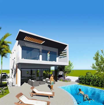 Seaview 3, 4 & 5 Bedroom Villas For Sale In Chloraka, Pafos