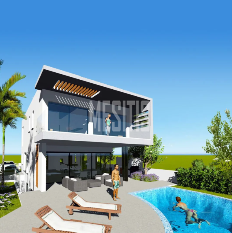 Seaview 4 Bedroom Villa For Sale In Chloraka, Pafos_28616