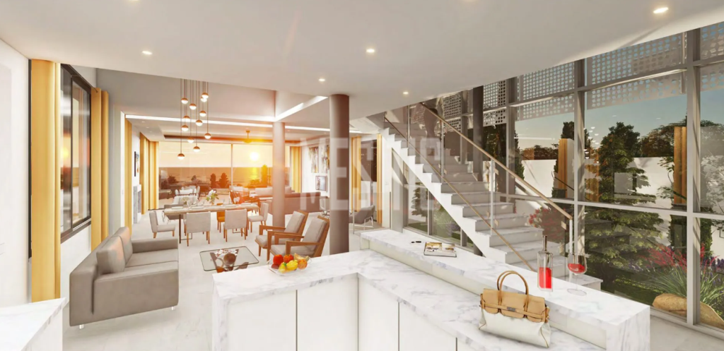 Seaview 4 Bedroom Villa For Sale In Chloraka, Pafos_28616