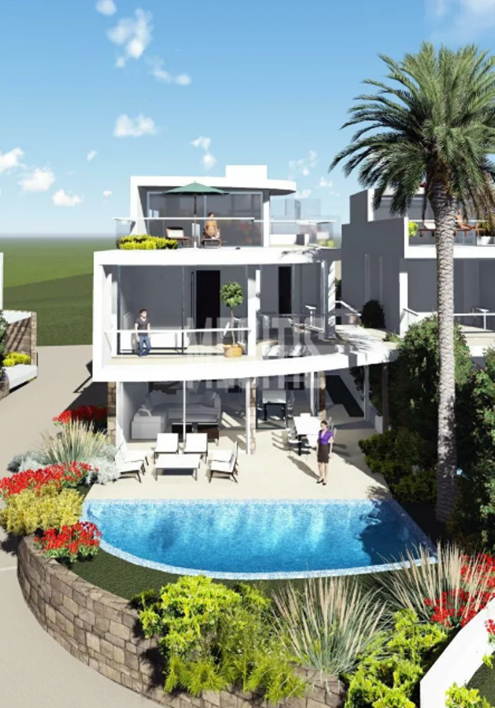 Seaview 4 Bedroom Villa For Sale In Chloraka, Pafos_28616