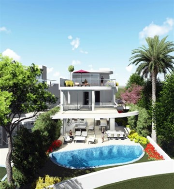 Seaview 3, 4 & 5 Bedroom Villas For Sale In Chloraka, Pafos