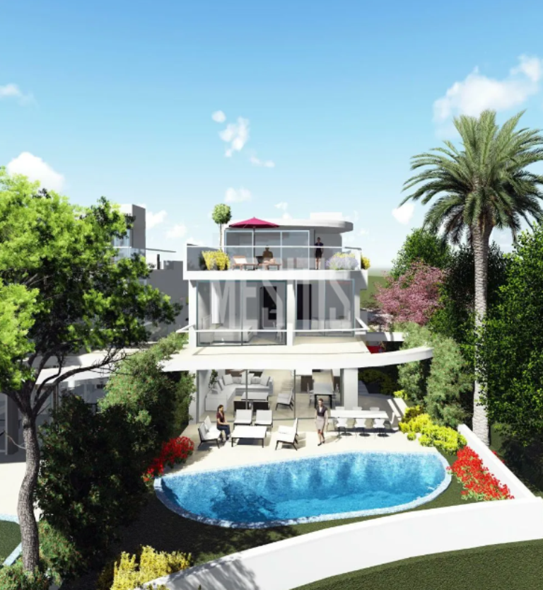 Seaview 4 Bedroom Villa For Sale In Chloraka, Pafos_28616