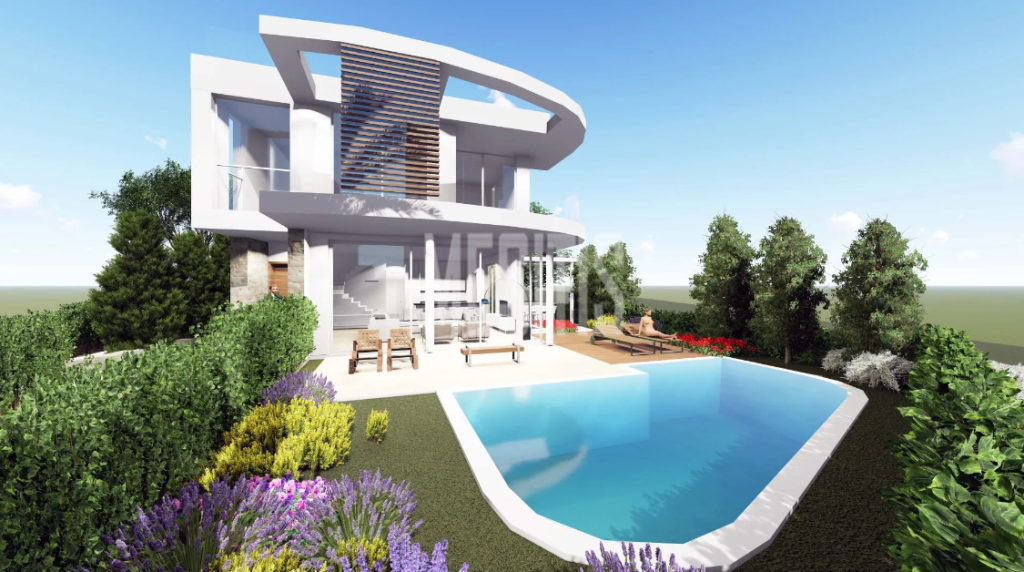 Seaview 4 Bedroom Villa For Sale In Chloraka, Pafos_28616