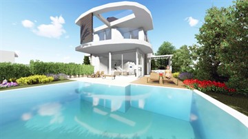 Seaview 3, 4 & 5 Bedroom Villas For Sale In Chloraka, Pafos