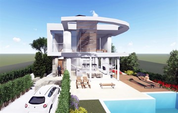 Seaview 3, 4 & 5 Bedroom Villas For Sale In Chloraka, Pafos