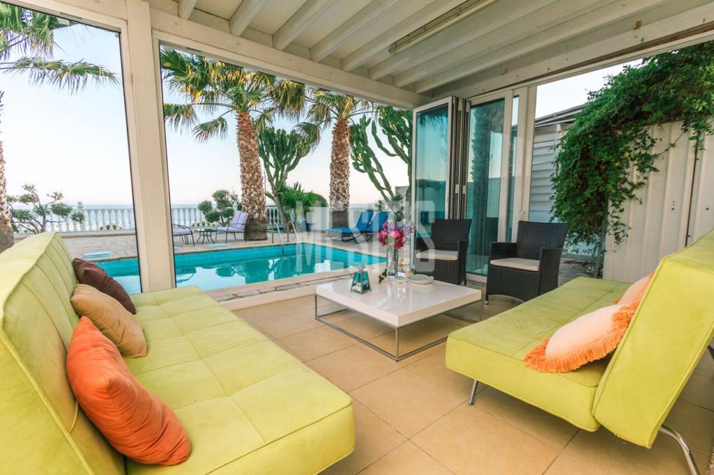 Beachfront 3 Bedroom Amazing House For Sale In Zygi - With Swimming Pool_13304