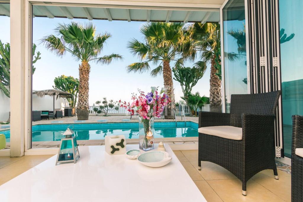 Beachfront 3 Bedroom Amazing House For Sale In Zygi - With Swimming Pool_13304