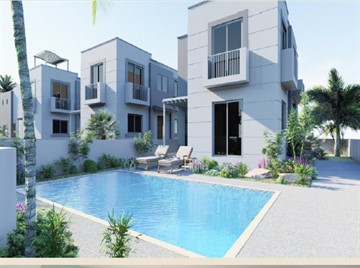 Luxury 3 Bedroom Villas For Sale With Swimming Pool In Protaras, Ammochostos