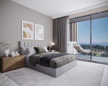 Seaview 1 & 2 Bedroom Luxury Apartments For Sale In Pafos