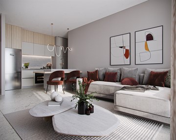 Seaview 1 & 2 Bedroom Luxury Apartments For Sale In Pafos