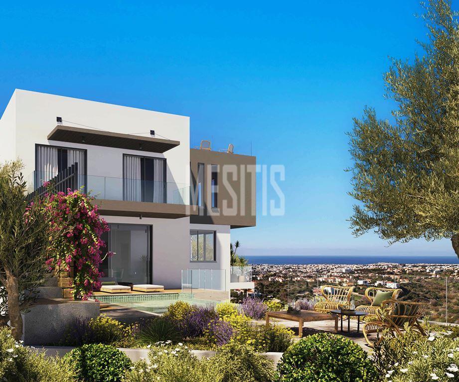 Seaview 4 Bedroom Luxury Villa For Sale In Pafos - With Private Swimming Pool_23454