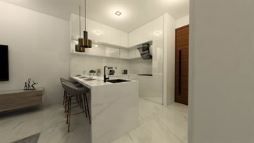 1 Bedroom Apartments For Sale In Larnaca, Close To K-Cineplex & Metropolis Mall