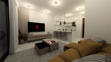 1 Bedroom Apartments For Sale In Larnaca, Close To K-Cineplex & Metropolis Mall