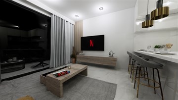 1 Bedroom Apartments For Sale In Larnaca, Close To K-Cineplex & Metropolis Mall