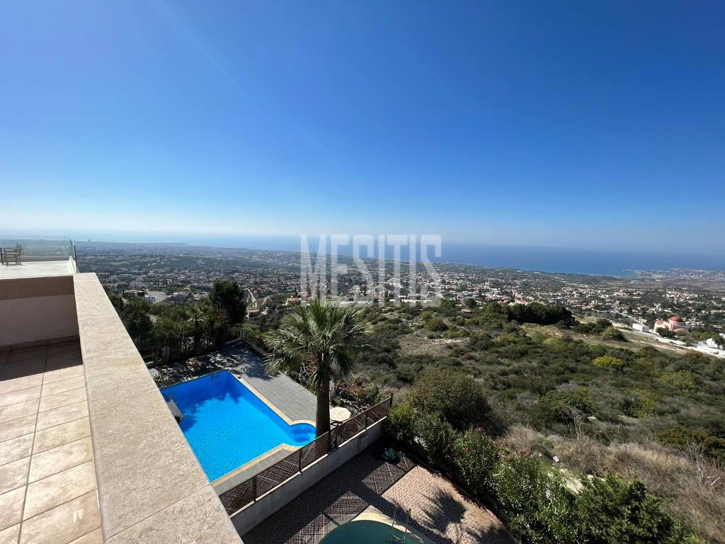 Amazing Panoramic Sea View 5 Bedroom Detached Villa For Sale In Tala, Paphos - With Swimming Pool_21172