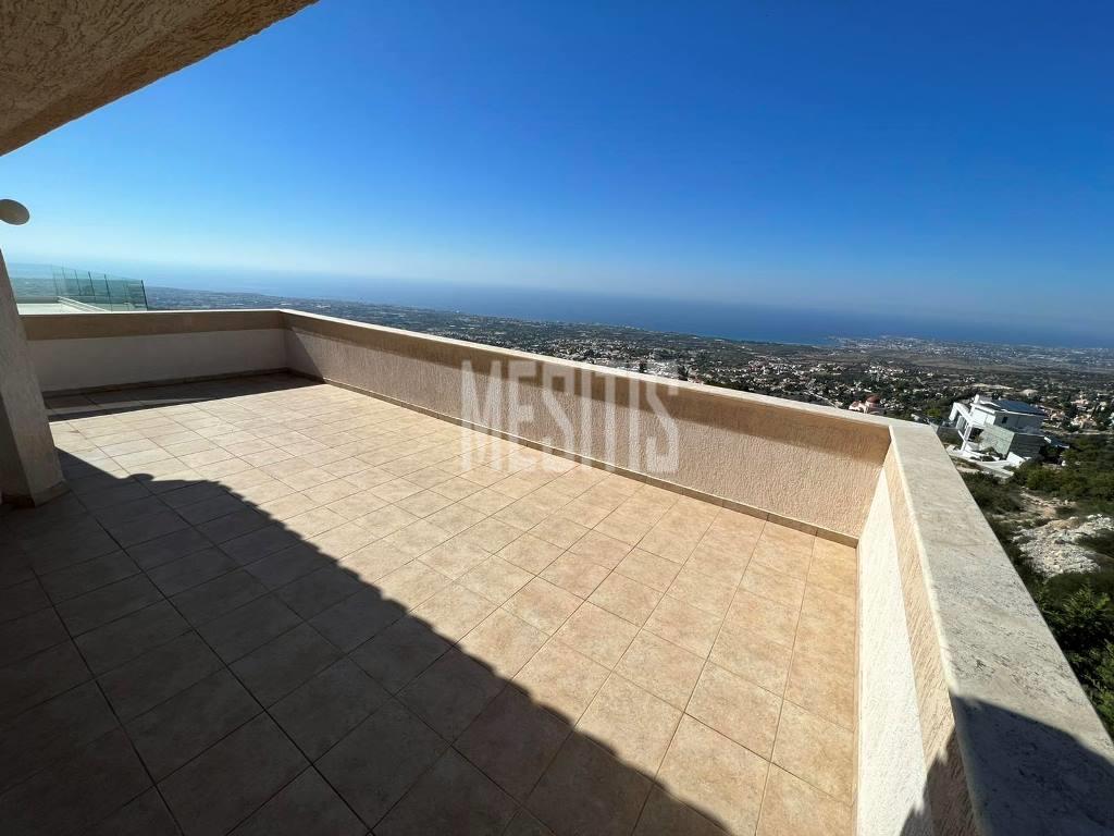 Amazing Panoramic Sea View 5 Bedroom Detached Villa For Sale In Tala, Paphos - With Swimming Pool_21172