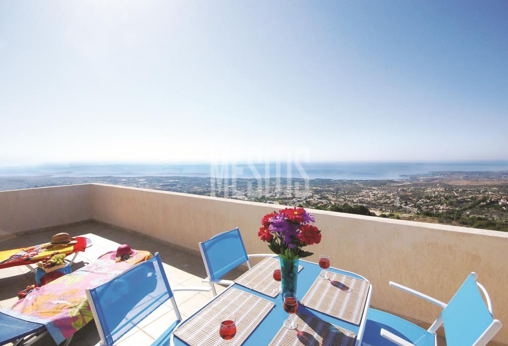 Amazing Panoramic Sea View 5 Bedroom Detached Villa For Sale In Tala, Paphos - With Swimming Pool_21172