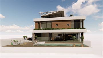 4 Bedroom Detached Seafront Villas For Sale In Kissonerga, Paphos