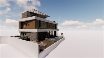4 Bedroom Detached Seafront Villas For Sale In Kissonerga, Paphos