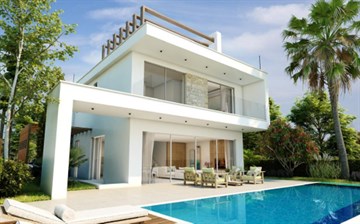 Seaview Luxury 4, 5 & 6 Bedroom Ready To Move In Villas For Sale In Kapparis, Famagusta - Only 400 Meters From The Sea