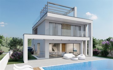 Seaview Luxury 4, 5 & 6 Bedroom Ready To Move In Villas For Sale In Kapparis, Famagusta - Only 400 Meters From The Sea