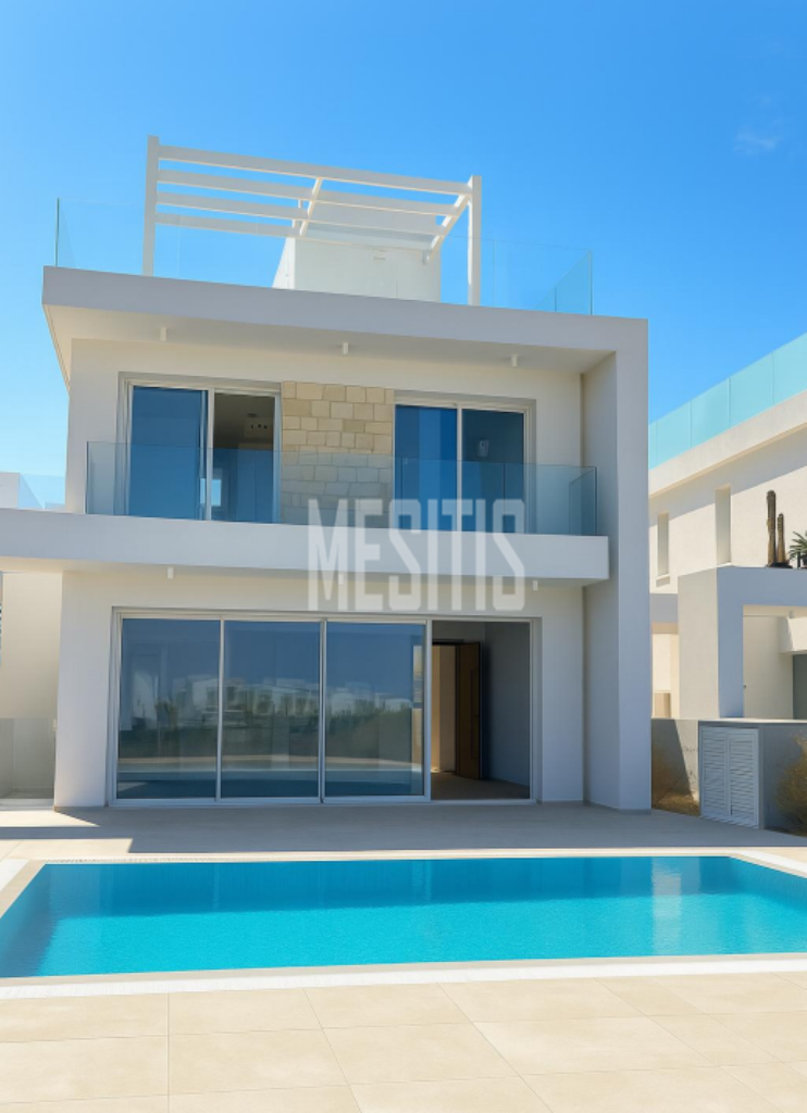 Seaview Luxury 6 Bedroom Ready To Move In Villa With Basement For Sale In Kapparis, Famagusta - Only 400 Meters From The Sea_46324