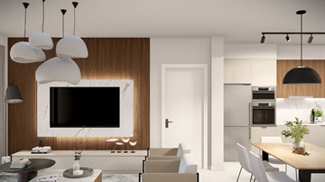 Modern 2 & 3-Bedroom Apartments With Large Verandas For Sale In Central Paphos