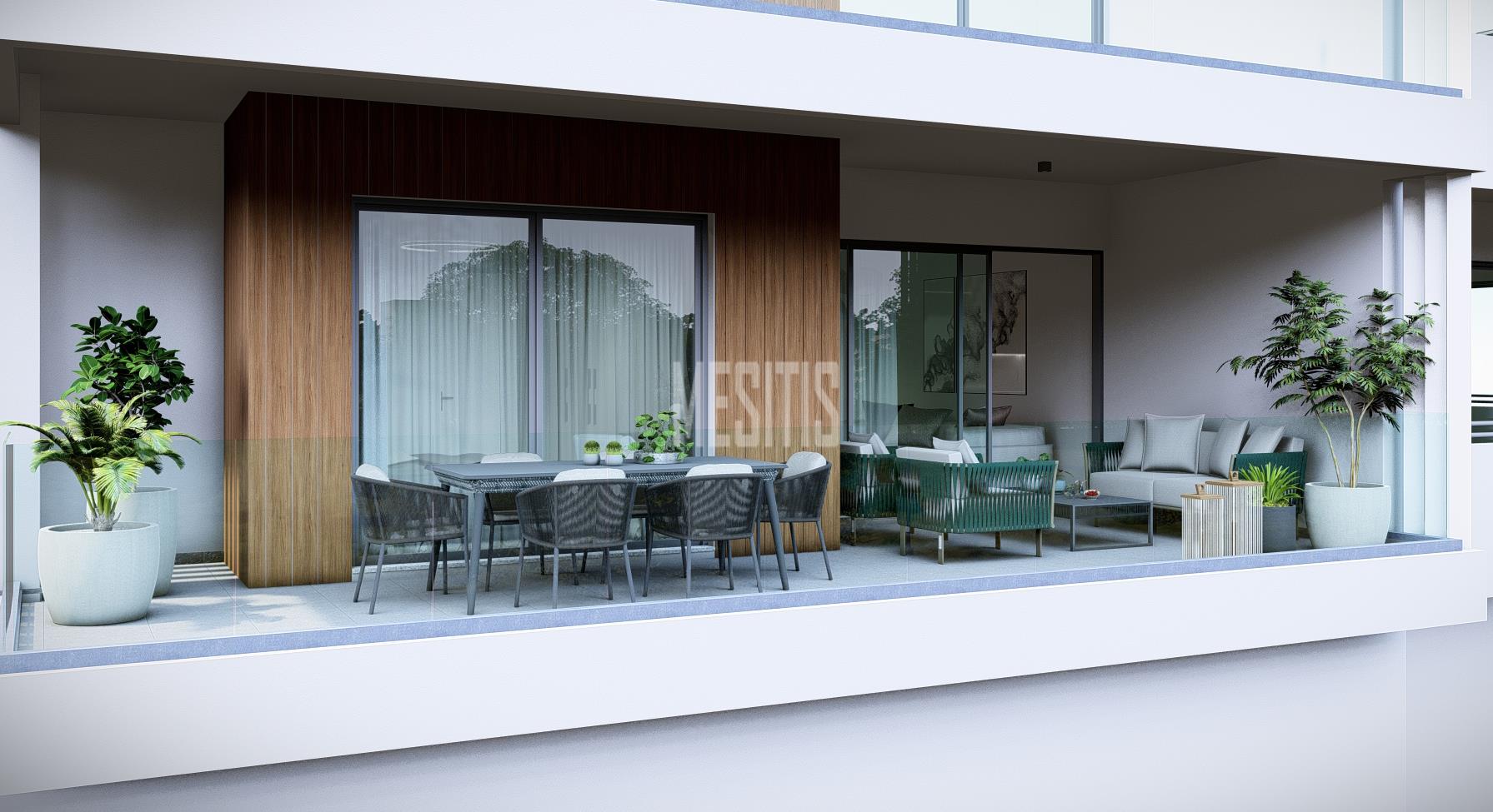 Modern 3 Bedroom Apartment With Large Verandas For Sale In Central Paphos_43968