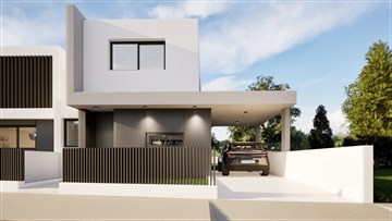 High-Standard 3 Bedroom Houses For Sale In An Excellent Location In Anthoupoli, Nicosia