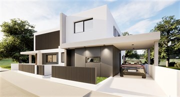 High-Standard 3 Bedroom Houses For Sale In An Excellent Location In Anthoupoli, Nicosia