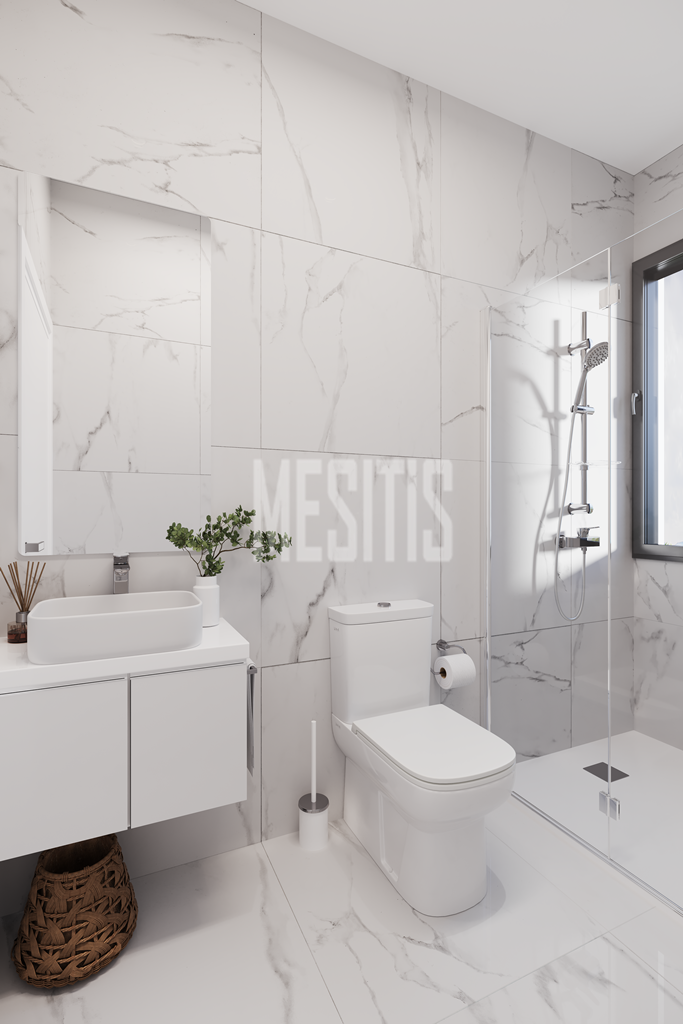 Seaview Luxury 1 Bedroom Apartment For Sale In Leivadia, Larnaca - With Communal Swimming Pool & Gym_37241