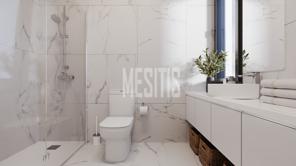 Seaview Luxury 1 Bedroom Apartment For Sale In Leivadia, Larnaca - With Communal Swimming Pool & Gym_37241