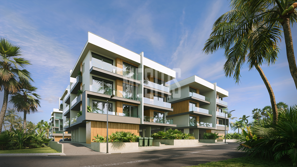 Seaview Luxury 1 Bedroom Apartment For Sale In Leivadia, Larnaca - With Communal Swimming Pool & Gym_37241