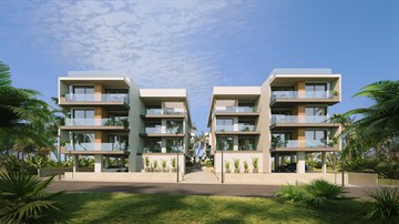 Luxury 1 & 2 Bedroom Apartments For Sale In Leivadia, Larnaca - With Communal Swimming Pool & Gym