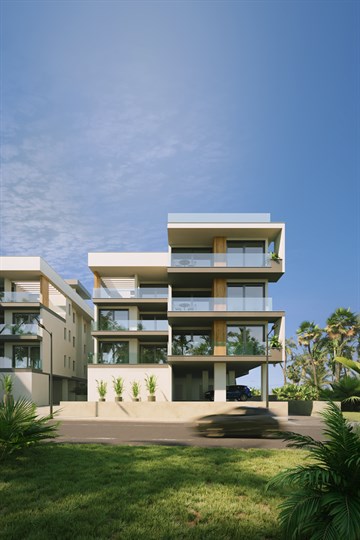 Luxury 1 & 2 Bedroom Apartments For Sale In Leivadia, Larnaca - With Communal Swimming Pool & Gym