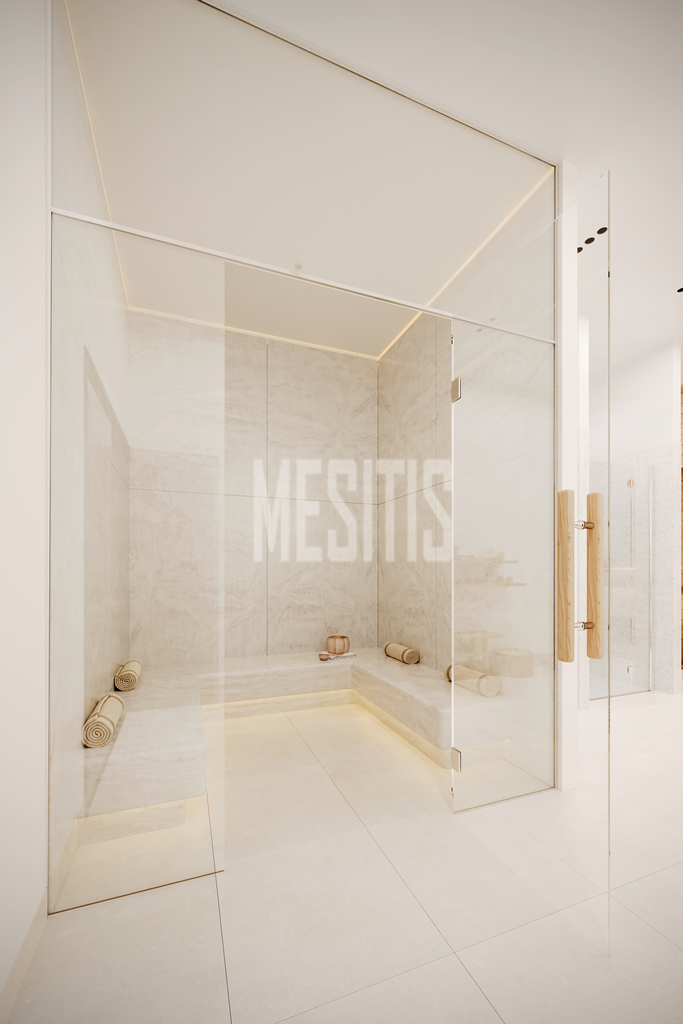 Seaview Luxury 1 Bedroom Apartment For Sale In Leivadia, Larnaca - With Communal Swimming Pool & Gym_37241