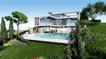 Seaview 3, 4 & 5 Bedroom Luxury Villas For Sale In Tala, Pafos