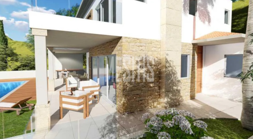 Seaview 3 Bedroom Luxury Villa For Sale In Tala, Pafos_28679