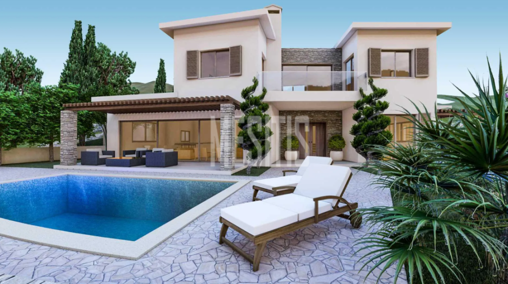 Seaview 3 Bedroom Luxury Villa For Sale In Tala, Pafos_28679