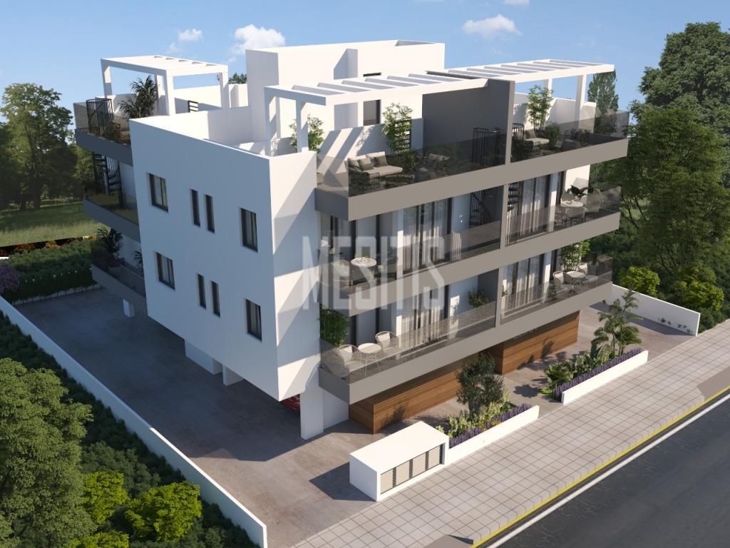 1 Bedroom Penthouse With Roof Garden For Sale In Kiti, Larnaca