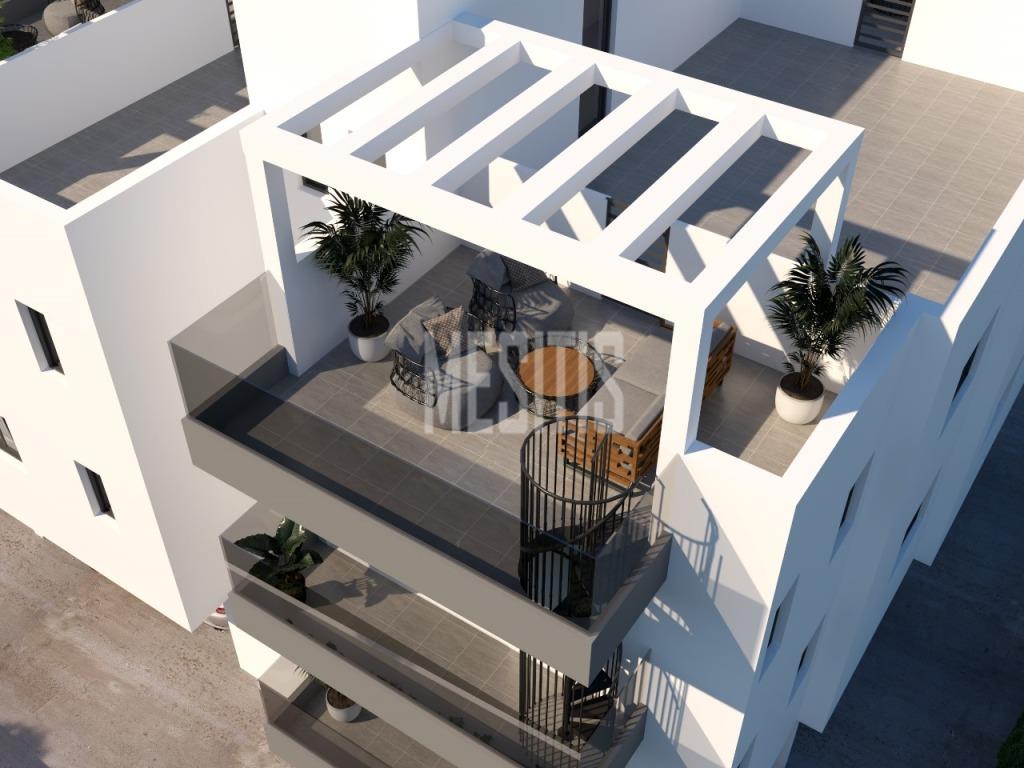 1 Bedroom Penthouse With Roof Garden For Sale In Kiti, Larnaca