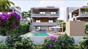 5 Bedroom Villas With Swimming Pool For Sale In Parekklisia, Limassol