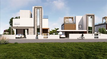 5 Bedroom Villas With Swimming Pool For Sale In Parekklisia, Limassol