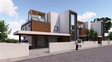 5 Bedroom Villas With Swimming Pool For Sale In Parekklisia, Limassol