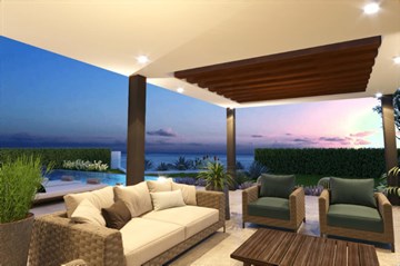Impressive Beach Front Contemporary Design 6 Bedroom Villa In Ayia Thekla Ayia Napa