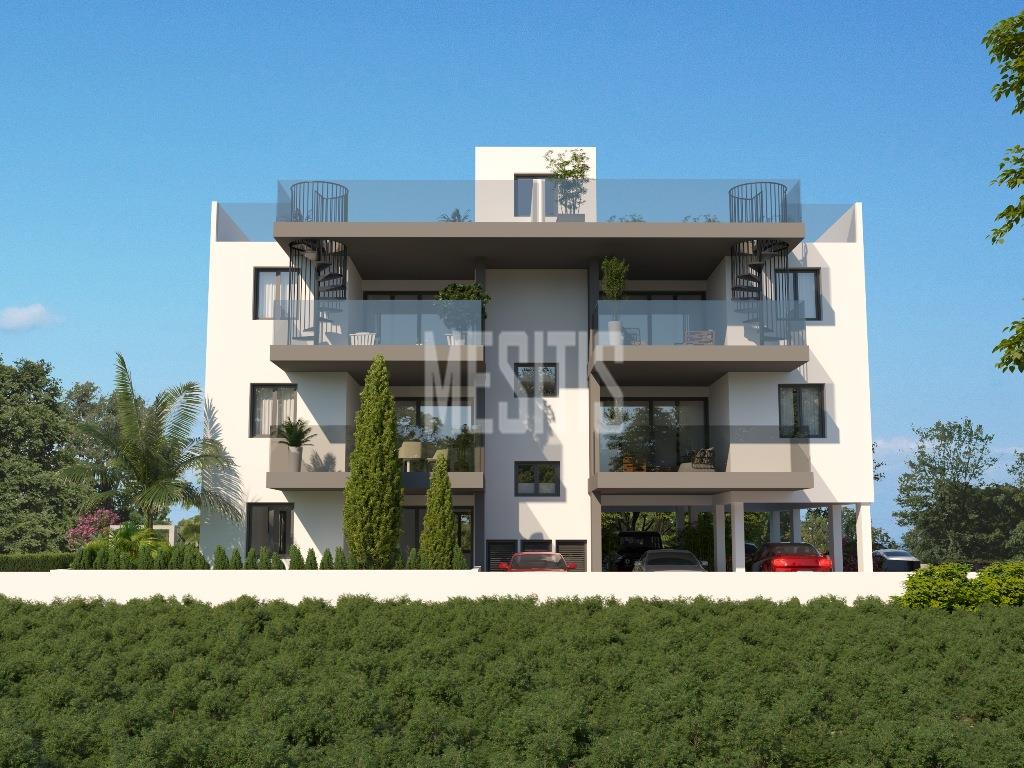 Sea View 2 Bedroom Penthouse With Roof Garden For Sale In Prime Location In Kapparis Area, Famagusta_46563