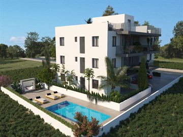 Sea View 2 Bedroom Apartaments For Sale In Prime Location In Kapparis Area, Famagusta