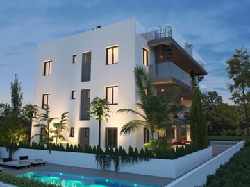 Sea View 2 Bedroom Apartaments For Sale In Prime Location In Kapparis Area, Famagusta